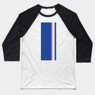 Alpine Racing Stripes - 2022 Season Baseball T-Shirt